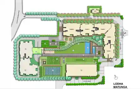 L&T Wagle Estate Project Master Plan & Layout Site Master Plan